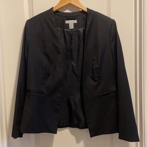 H&M black blazer size 10